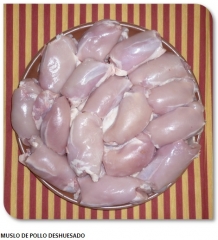 Muslo de pollo deshuesado