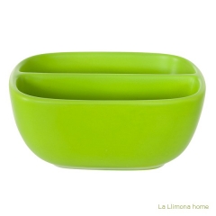 Cocina porta estropajo con esponja verde 1 - la llimona home