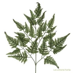 Plantas artificiales. rama hojas helechos artificiales verde 70 - la llimona home