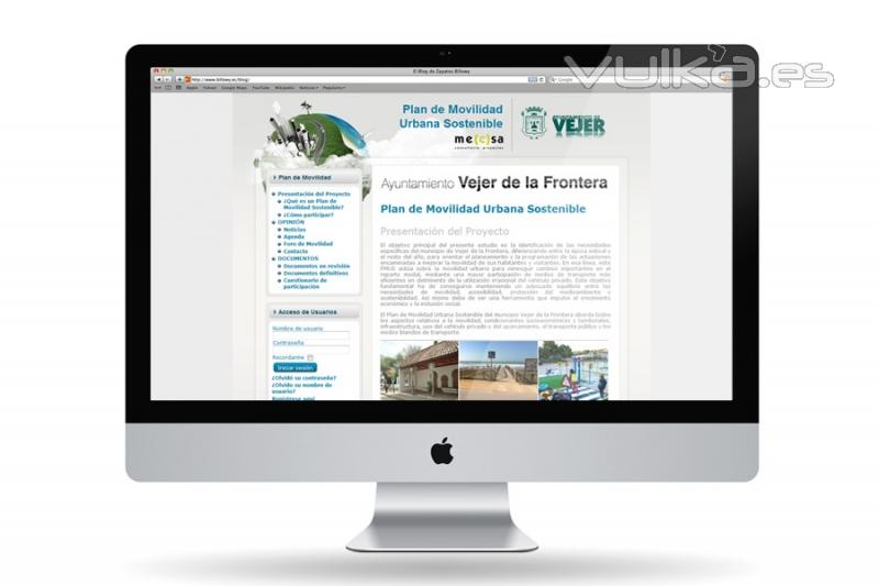 Sitio web Mecsa