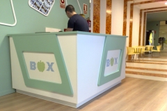 Decoracion gimnasio bos center