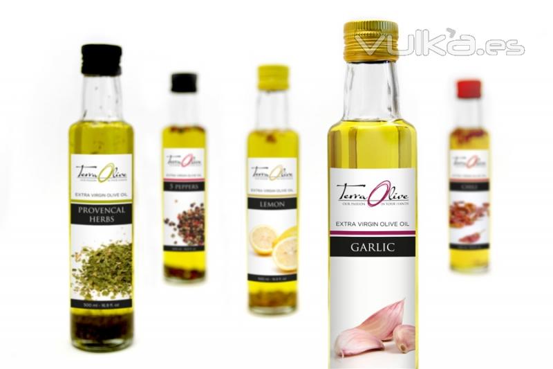 Etiquetas Aceites Terra Olive