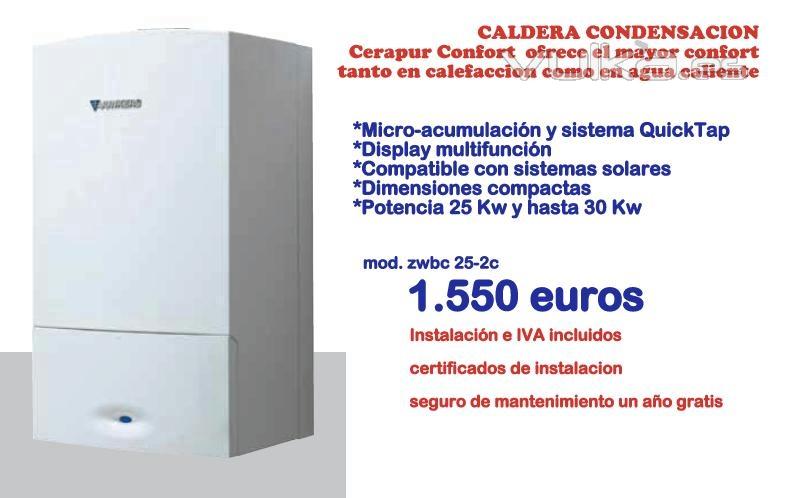 PRECIO CALDERA CERAPUR CONFORT