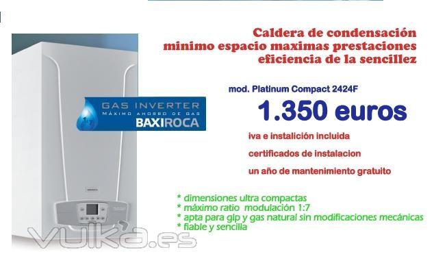 PRECIO CALDERA PLATINUM COMPACT 24 24 F