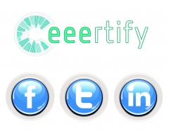 Ceeertify en las redes sociales.