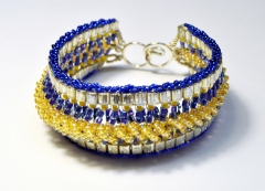 Pulseras con abalorios