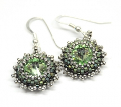 Pendientes de cristal swarovski