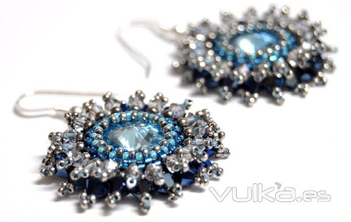 pendientes de cristal swarovski