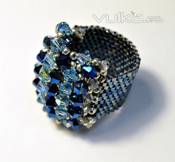 anillos de cristal swarovski