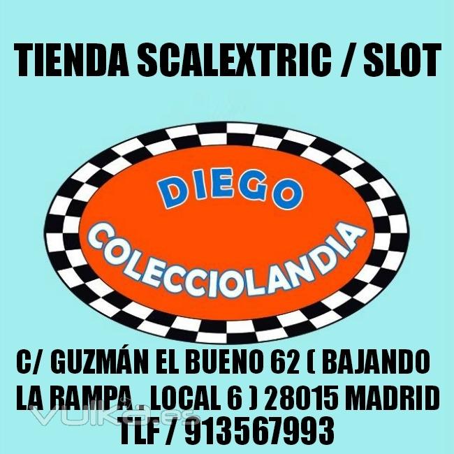 Tienda Scalextric Madrid. Coches Scalextric Madrid. La mejor juguetera de Scalextric de Espaa. 