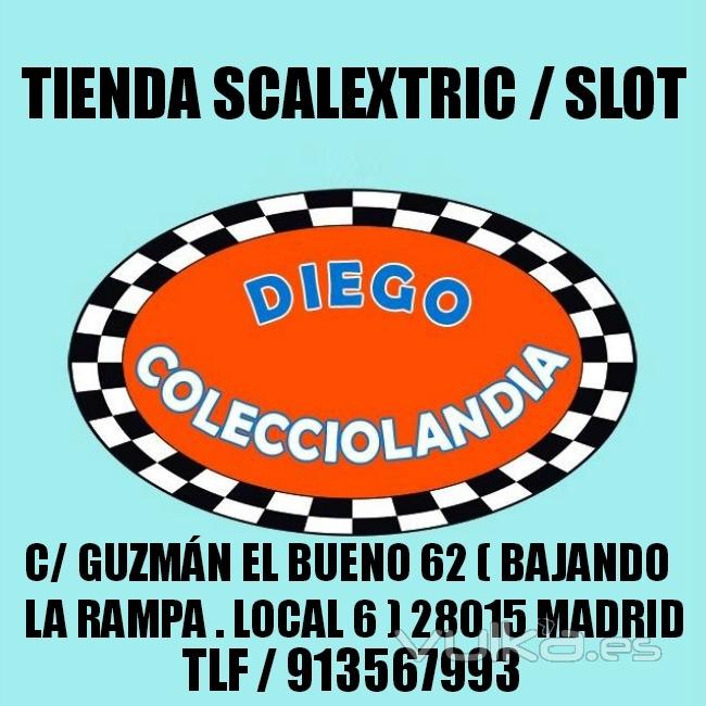 Tienda-Scalextric-Slot-Madrid-Espaa-Juguetera-Scalextric-Coches-Scalextric-Madrid-Compra Venta.