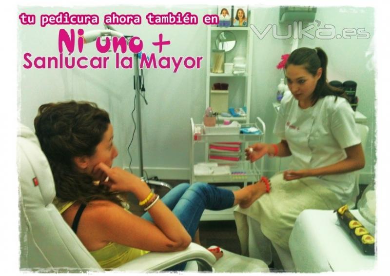 Pedicura SPA en Ni Uno+ Sanlucar la Mayor