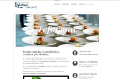 Catering - diseno web profesional en madrid con webs 3b