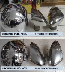 Diferentes efectos cromados