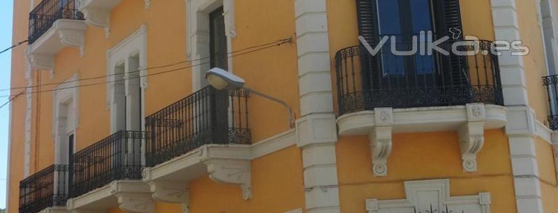 Rehabilitacion de fachadas en Vilafranca, Ventura