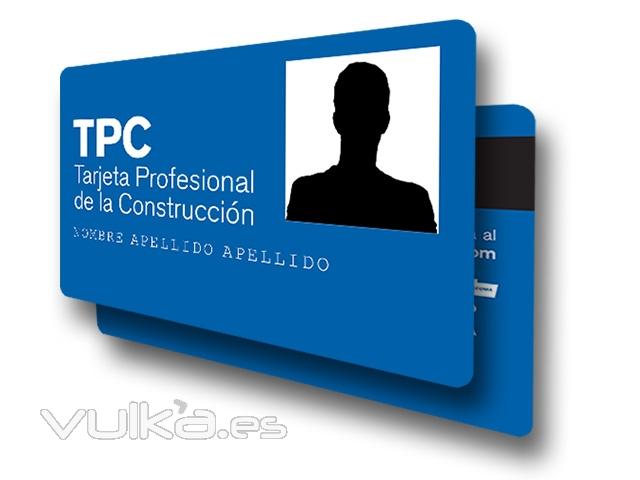 Tarjeta Profesional de la Construcción - Tarjeta TPC