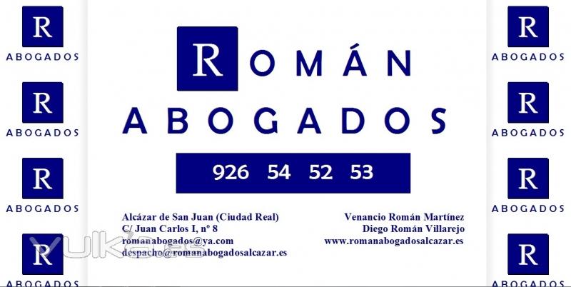 ROMN ABOGADOS ALCZAR DE SAN JUAN.926 54 52 53.Ciudad Real.Madrid.Albacete.Toledo.Alicante.Valencia