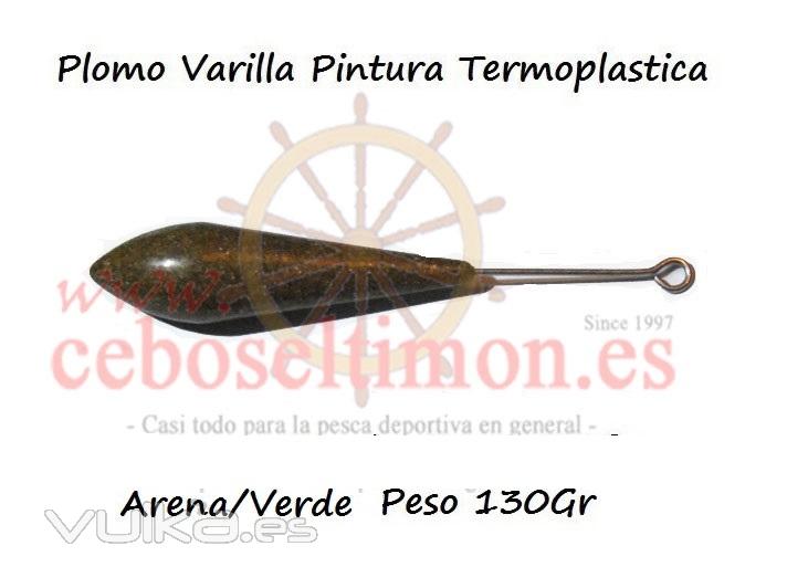 www.ceboseltimon.es - Plomo Casting Varilla Pintura Termoplastica - Peso 130Gr 