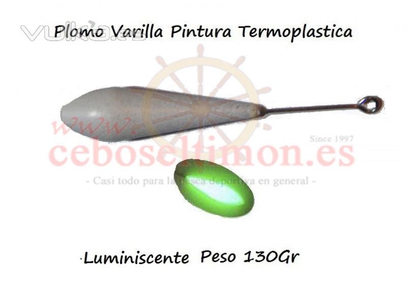 www.ceboseltimon.es - Plomo Casting Varilla Pintura Termoplastica - Peso 130Gr 