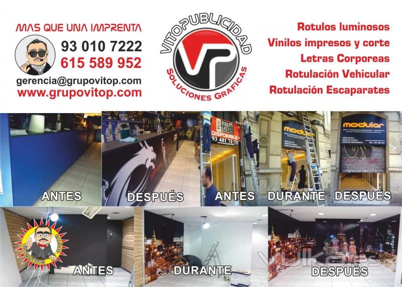 Publicidad en flyer