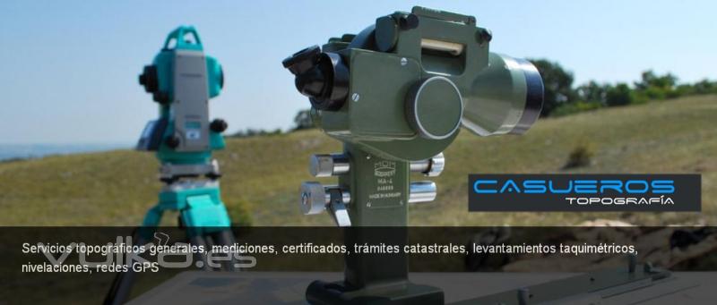 Servicios de topografía