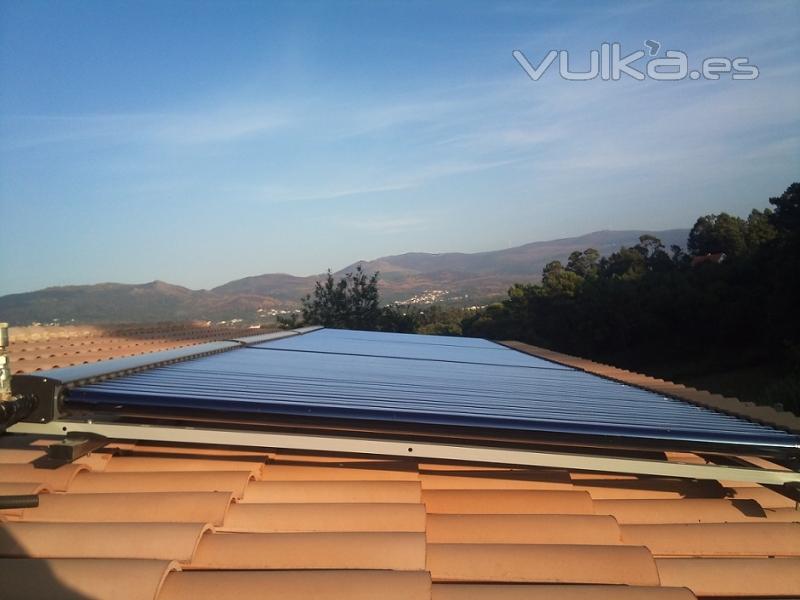 Instalacin Panel Solar apoyo calefaccin y ACS