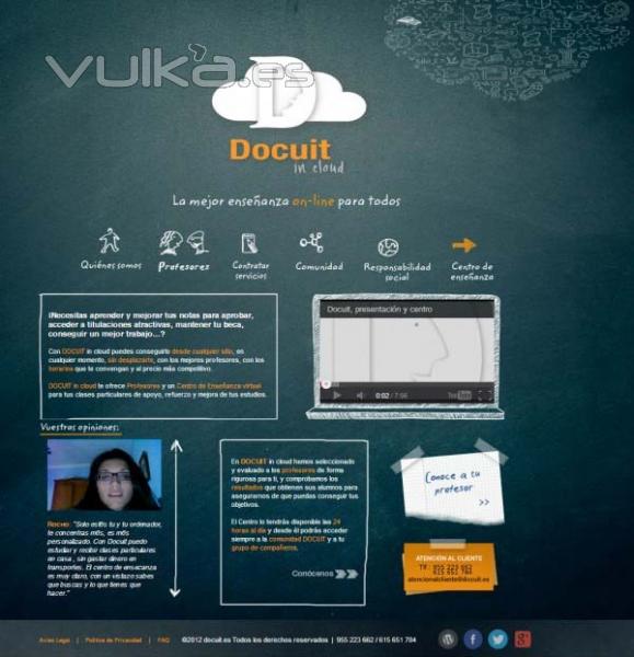 Proyecto web para Docuit