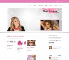 Diseño de blog Makeup