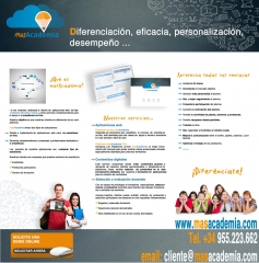 Triptico servicios masacademia