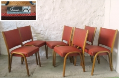 Babia bazar vintage :: conjunto de sillas steiner de 1950 ::  wwwbabiainfo