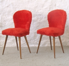 Babia bazar vintage :: pareja de sillas francesas anos 60 ::  wwwbabiainfo