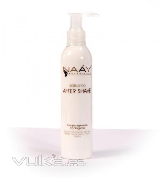 After Shave Naay Botanicals cosmtica ecolgica previene irritaciones a la vez que hidrata y repara.