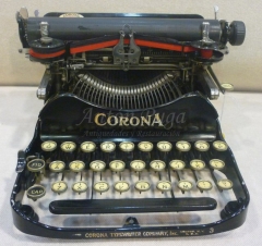 Maquina de escribir corona nº3 del año 1919.
