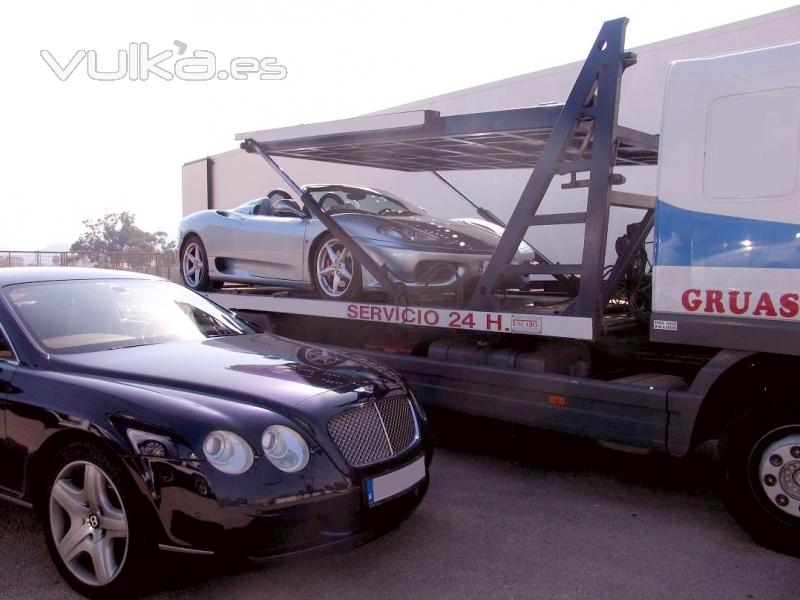 TRANSPORTE NACIONAL PARA FERRARIS Y DEPORTIVOS