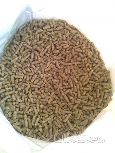 pellet con certificado ENplus A1, 100x100 pino descortezado