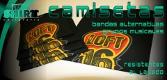 Impresion de camisetas resistentes al lavado para fiestas grupos cumpleanos viajes despedidas