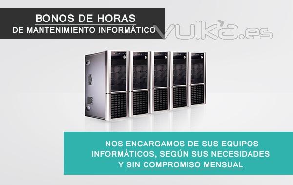 Bonos de horas de mantenimiento informtico en Valencia