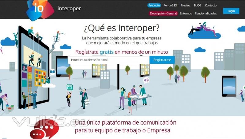 Interoper - Tu Red Social Corporativa