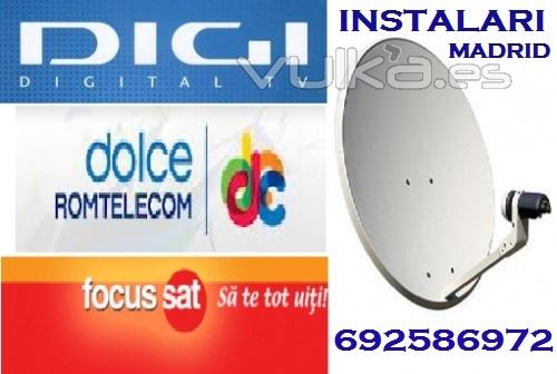 INSTALARI MONTARE REPARATII RECEPTOARE ANTENE DIGI TV DOLCE