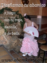 Abanicos para tu traje de flamenca, de baile o calle. entra ahora en www.abanikarte.com