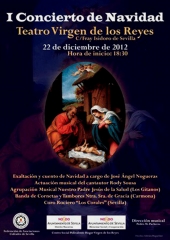 Rody sousa en iº concierto de navidad en teatro virgen de los reyes, sevilla - espana