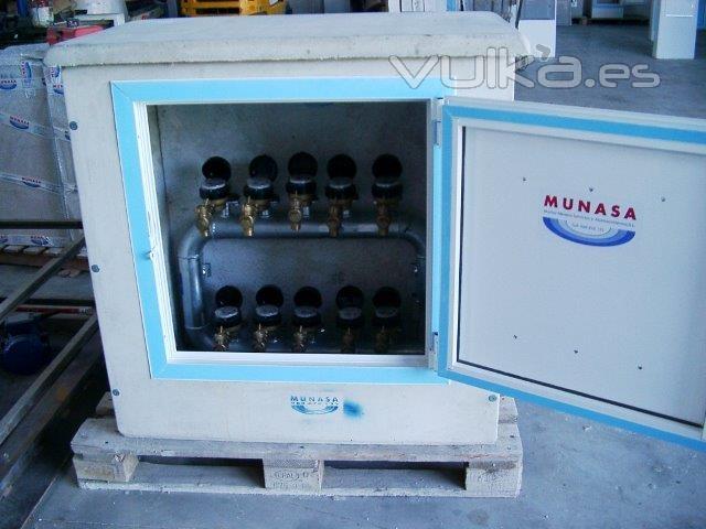 Arqueta para Batera de contadores desmontable de facil instalacion Munasa