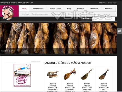 Comprar jamón ibérico de guijuelo