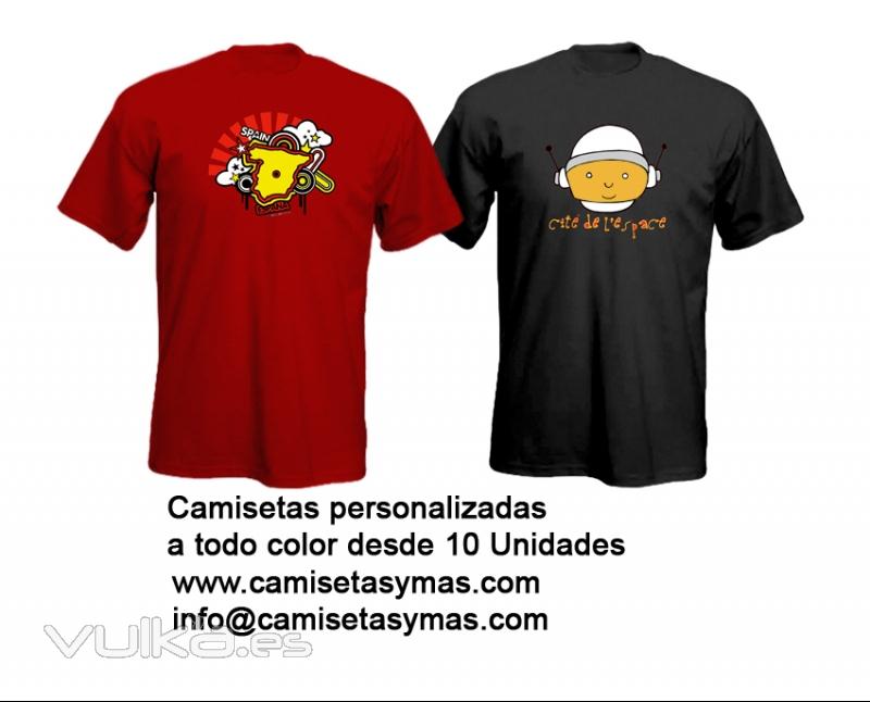 Camisetas personalizadas