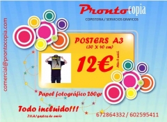 Elige tu poster y el tamano y nosotros lo imprimimos y te lo enviamos gratis!!!1