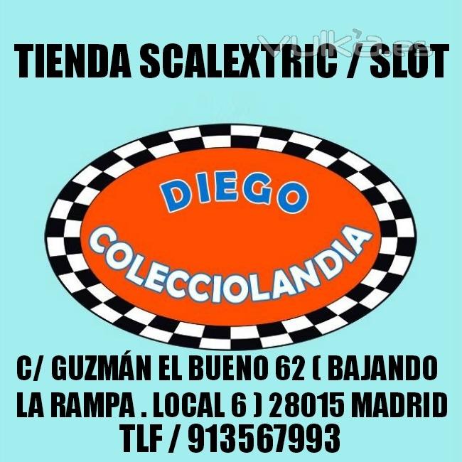 Tienda-Scalextric-Slot-Madrid-Espa-Coches de Scalextric en Madrid-Barcelona-Gerona-Tarragona-Slot