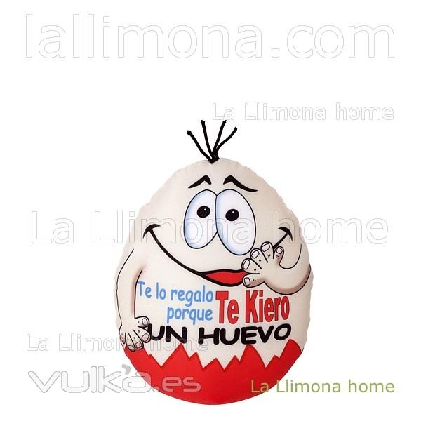 Cojin antiestres huevo TE KIERO UN HUEVO 20 - La Llimona home