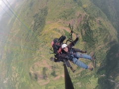 volar en parapente biplaza en Catalunya