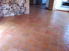 Baldosa tova carreaux tiles manual manuelle barro cocido hecha a mano