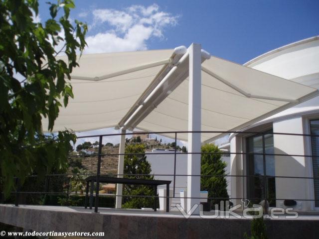 Toldo T-10 Automatico con mando a distancia